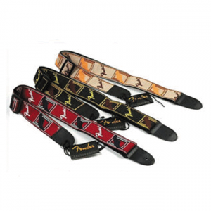 Fender High Quality Adjustable Guitar Strap - 3 Types of Colors
