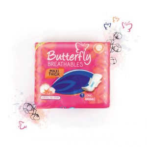 Maxi Thick Cottony Soft Sanitary Pad Long 9 pcs