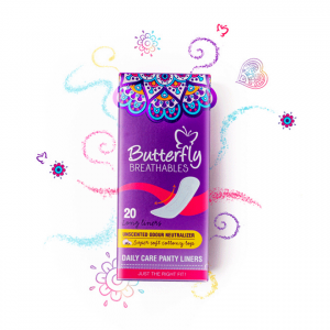 butterfly panty liners