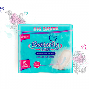 Butterfly Long Ultra Big Saver Sanitary Pads Long 18 pcs