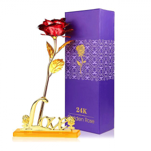 24K Gold Plated Rose