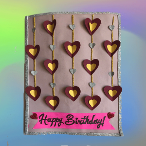 Hand made Happy Birthday Greeting Card