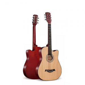 Acoustic Guitar 38'' with Metal Tuning Keys & Pin Bridge
