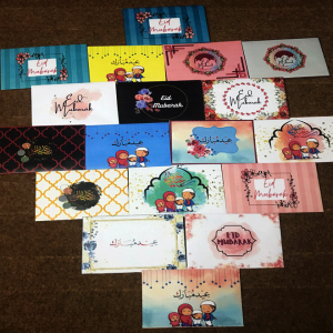 Attractive & Elegant Design Eidi Envelopes Eid Mubarak Money Holder Envelopes for Eid