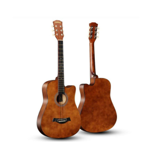 Acoustic Guitar 38” with Metal Tuning Keys & Pin Bridge