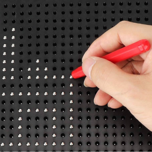 Magnet Board Game For Kids Magnetic Drawing Learning Board Magnetic Slate with Free Stylus Pen & 10 Cards